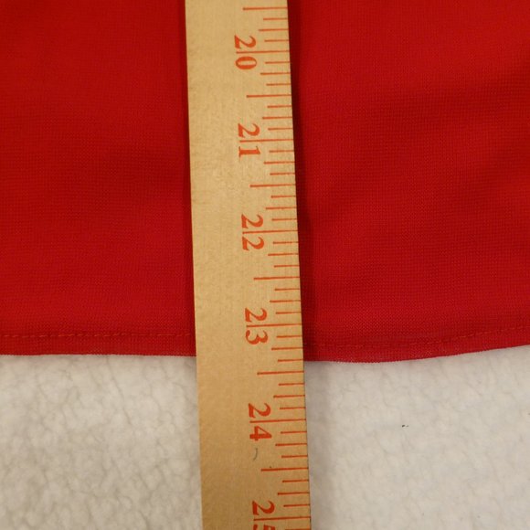 Entrancy Women's Vintage Belle Sleeves Sexy Red Blouse Top Shirt Party Work 3X - Picture 7 of 8